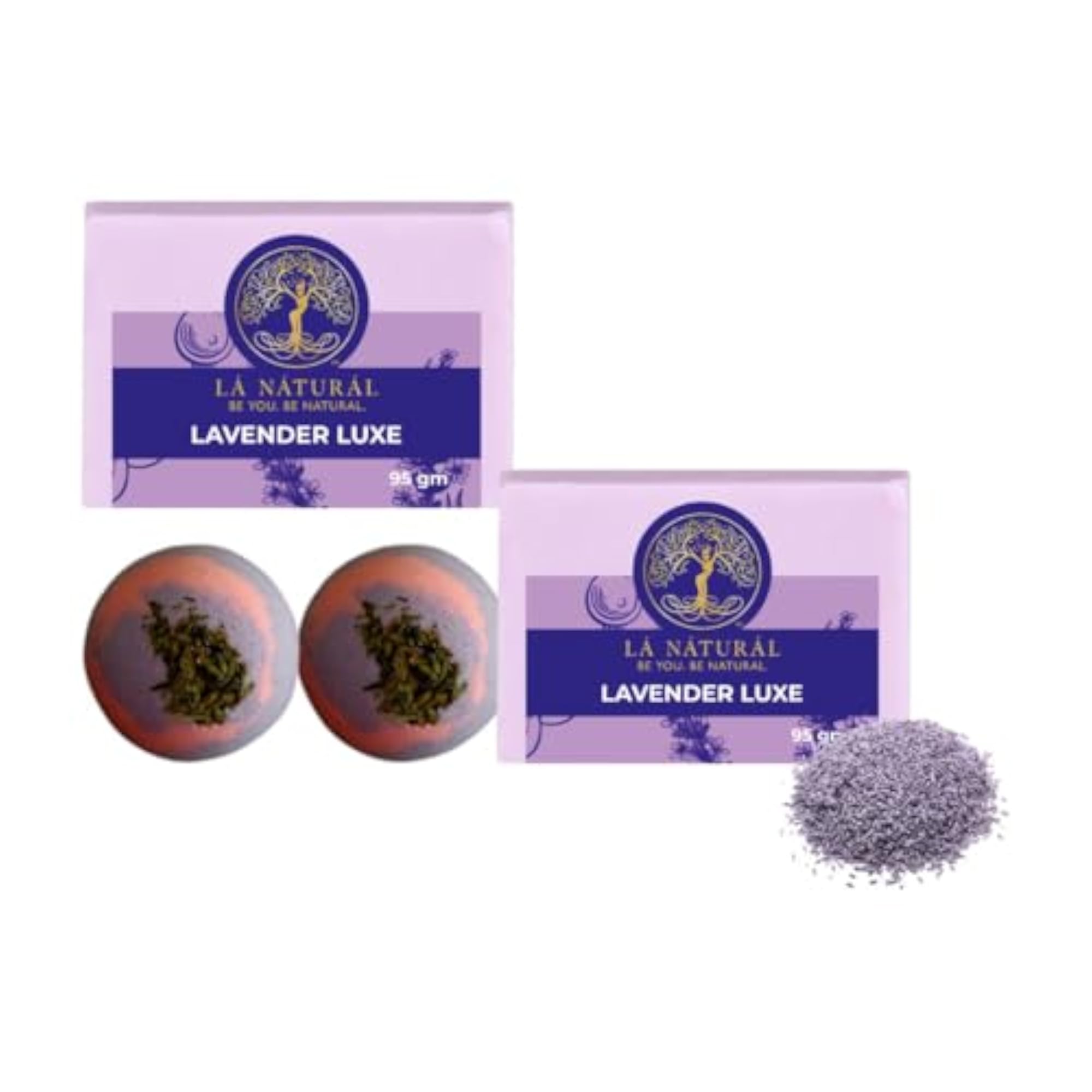 Lavender Soap and Bath Bombs Combo Set